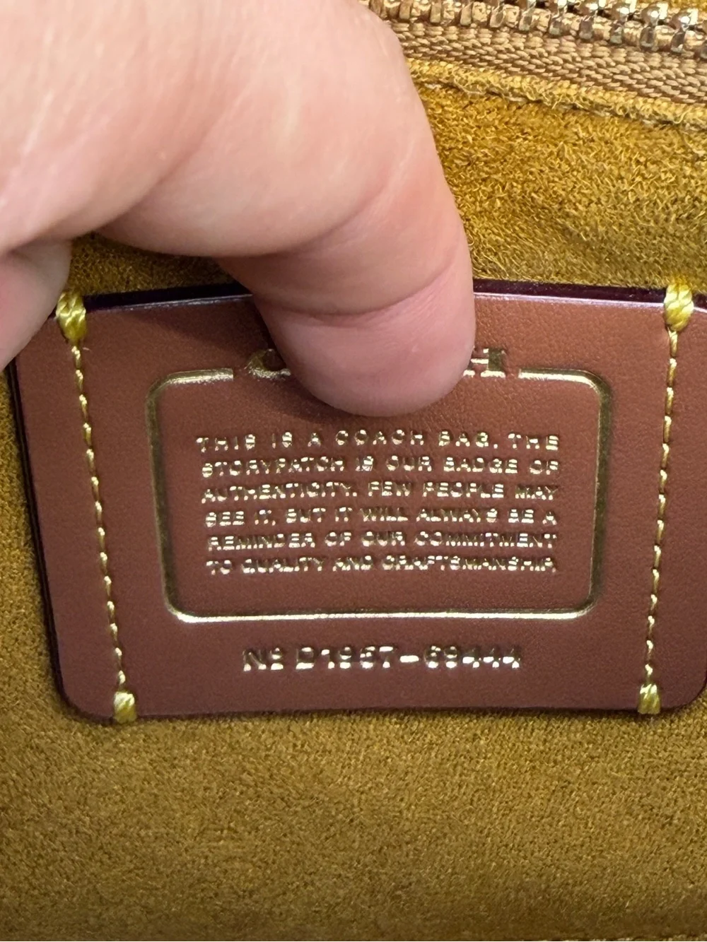 Coach excellent used